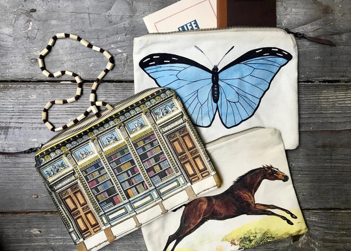 Zipper pouch - Butterflies