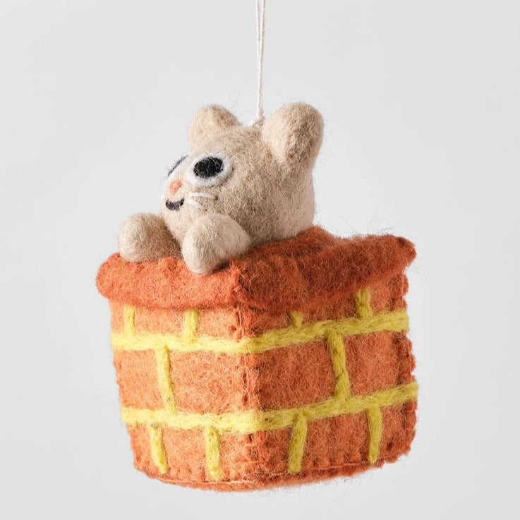 'simbi' Hanging Felt Ornament