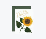 Card Sunflower Thank You