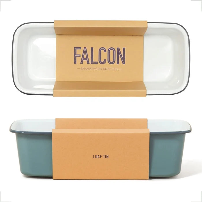 Enamel Loaf Pan Pigeon Grey
