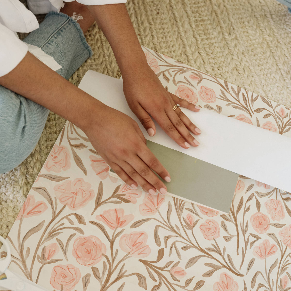 Gift Wrap Roll - Pink Floral
