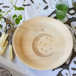 Plates Compostable: Moon & Stars