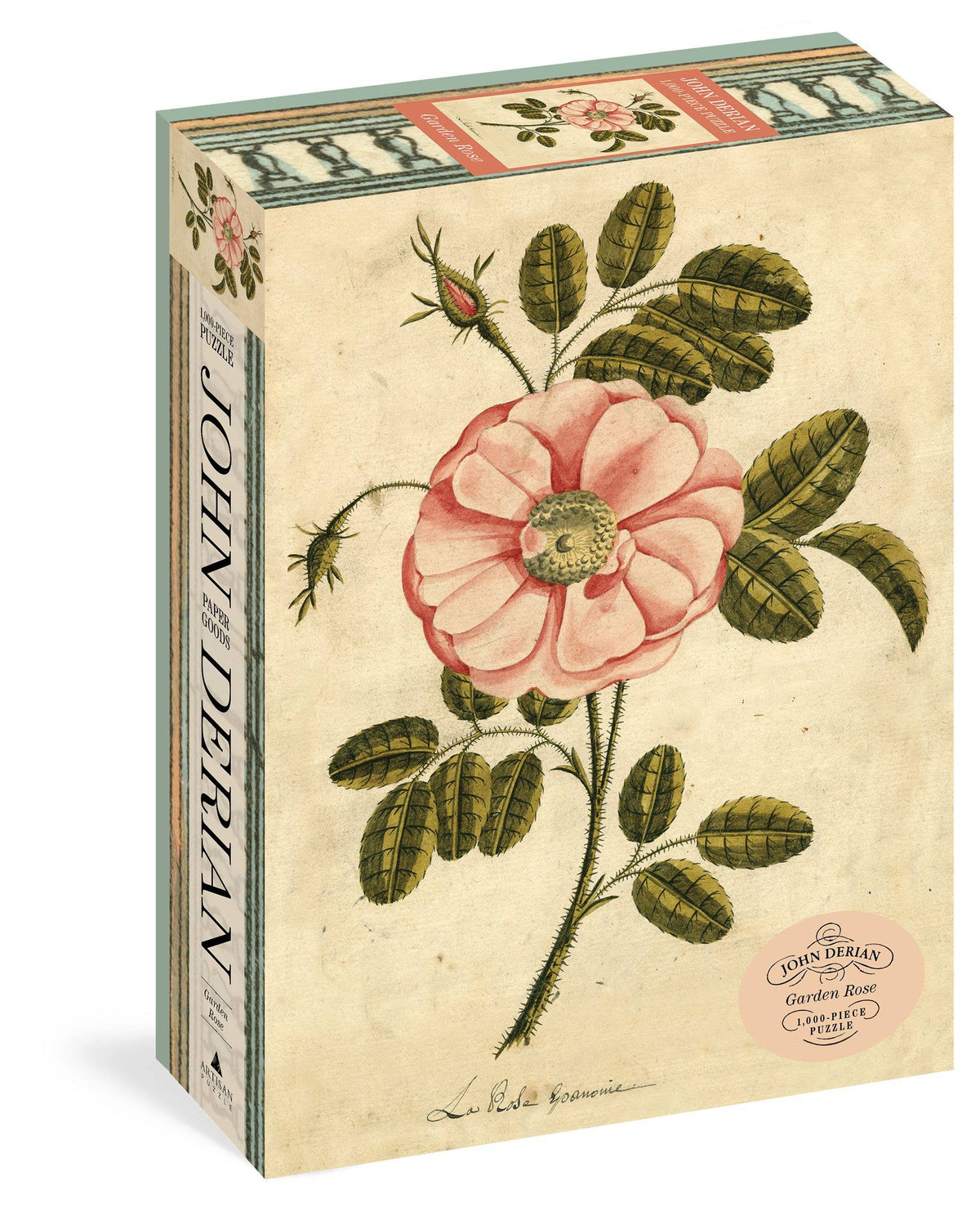 Puzzle John Derian Paper Goods: Garden Rose 1,000-Piece