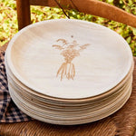 Compostable Plates: Farm Carrots