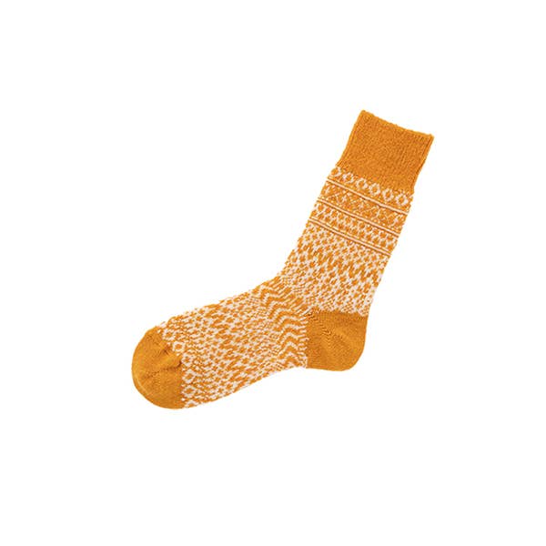 Socks Wool Jacquard