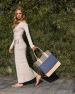 Jaunt Merino Wool Tote Horizon / Granite