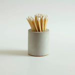 Match Striker Concrete Cylinder: Grey