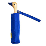 Umbrella Royal Blue Compact Eco-Friendly Wind Resistant