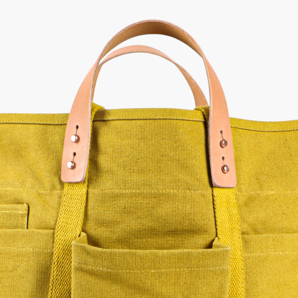 Bag Construction Tote | Chartreuse