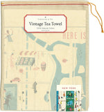 Tea Towel New York Map
