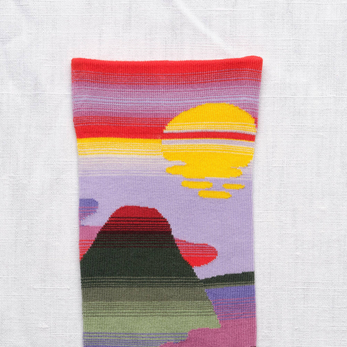 Socks Paysage Mauve