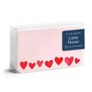 Mini Hearts Blush Little Notes