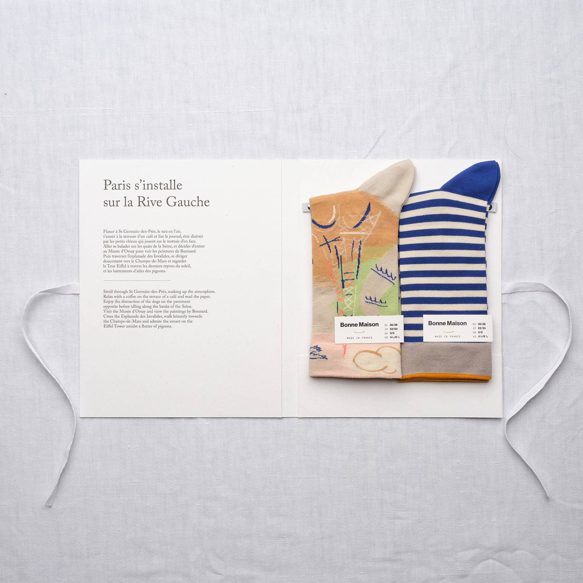 Socks set Book Paris Tour Eiffel