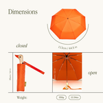 Umbrella Papaya Eco-friendly Original Duckhead Compact Umbrella