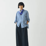 Bandana Painted Table Silk Cobalt