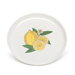 The Dessert Plate Lemon / Cirton by Marin Montagut offers the perfect way to enjoy a treat after a meal or during tea time. This versatile plate also works as a cheese plate.