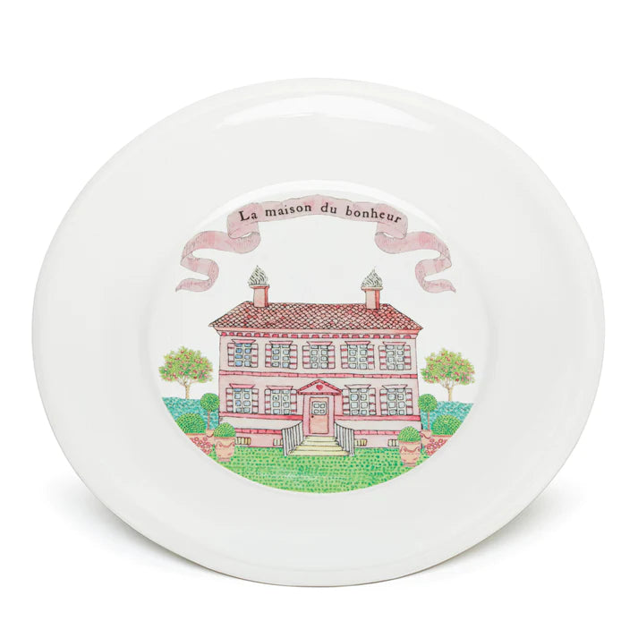 Large Decorative Plate: House of Happiness
