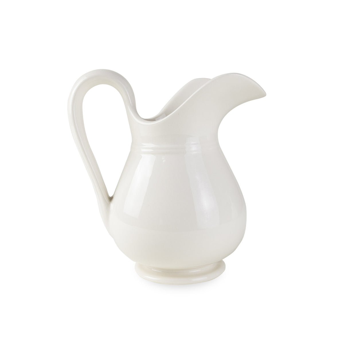 STONEWARE AVIARY PITCHER, FLOUR NO. 3