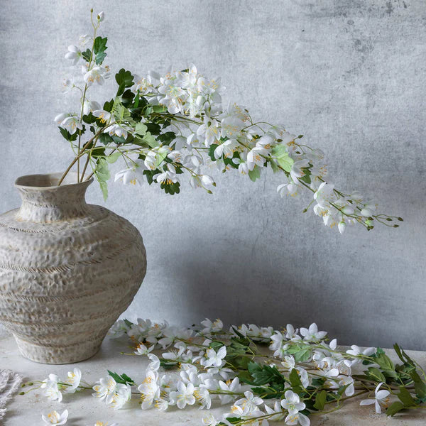 Flowers Artificial Campanula Cream