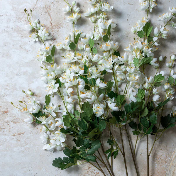 Flowers Artificial Campanula Cream