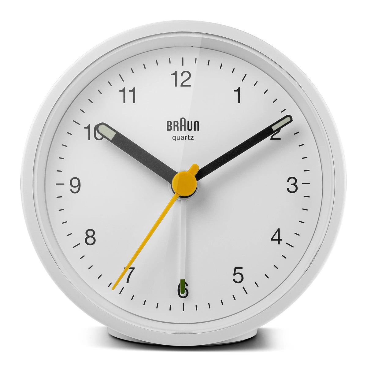 Braun - Round Alarm Clock BC12 - White