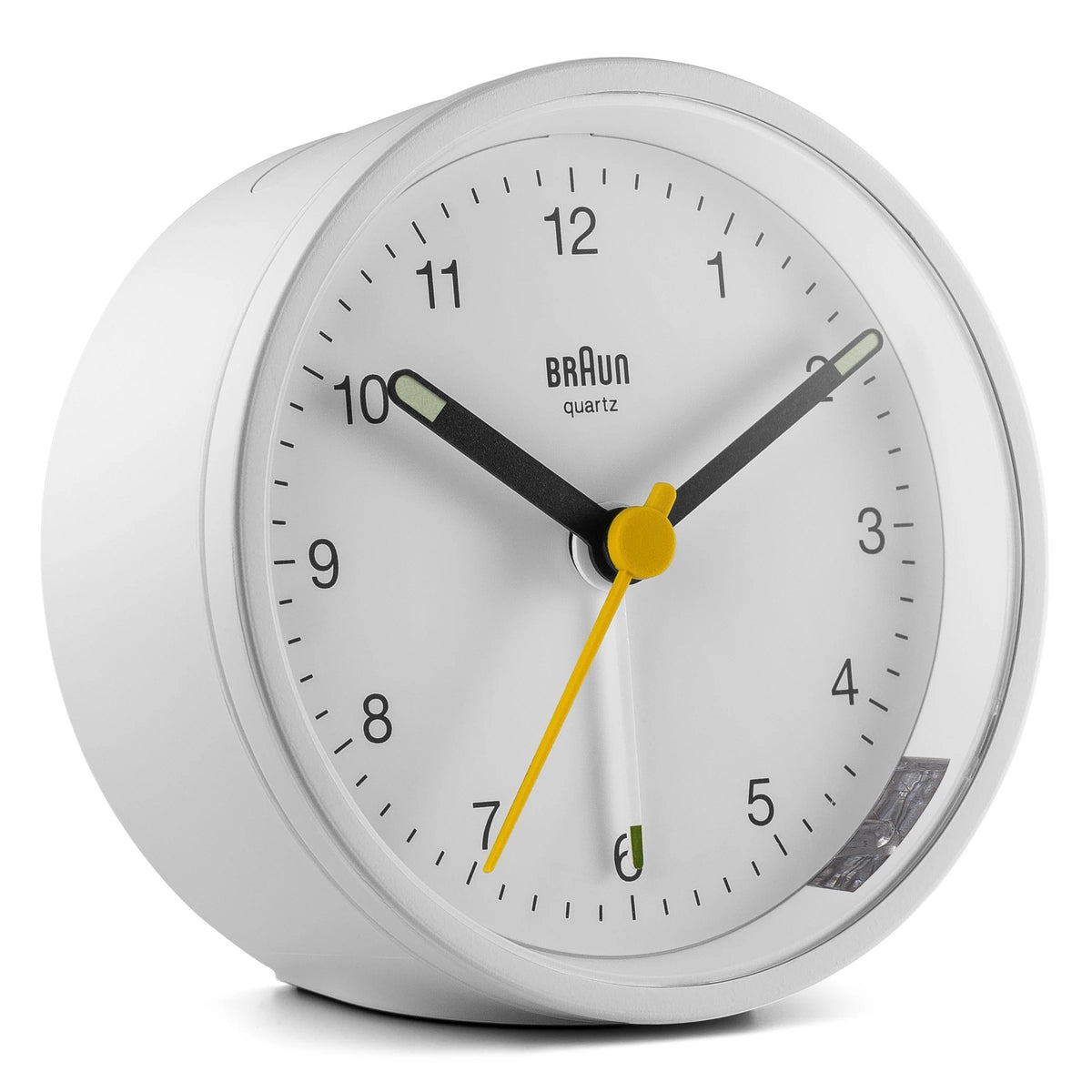 Braun - Round Alarm Clock BC12 - White