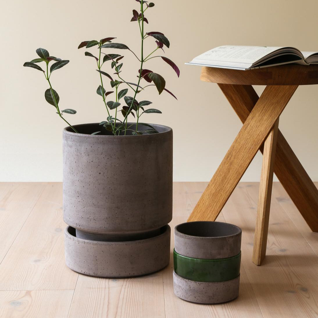 Pot Hoff - Raw Grey