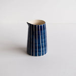 Creamer Sgrafitto Stripe - Blue