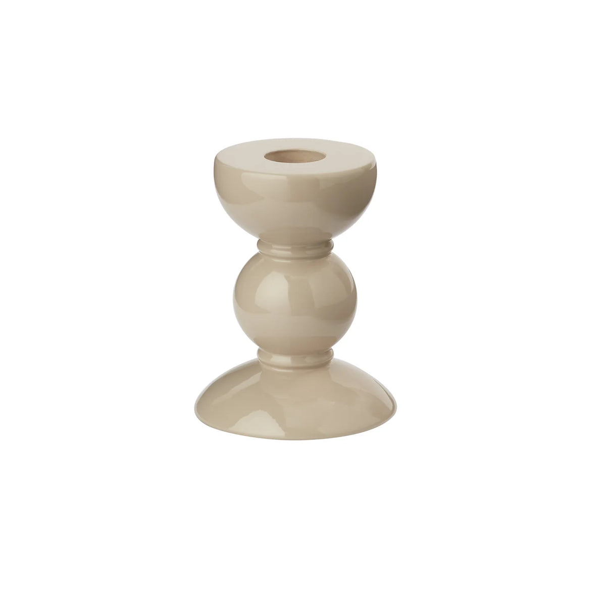 Cappuccino Bobbin Candlestick