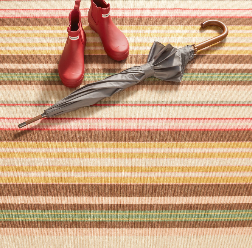 Washable Rug: Sienna Stripe