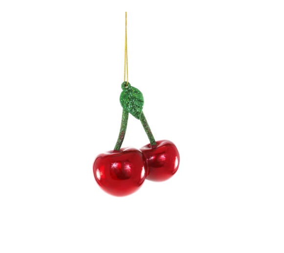 Cherries Ornament