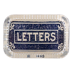 Paperweight John Derian: Letters No. 938 Rect.