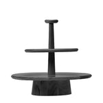 Cake Stand 01 Two Tier: Black