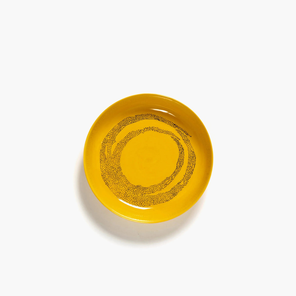 High Plate: Yellow/Black Dots