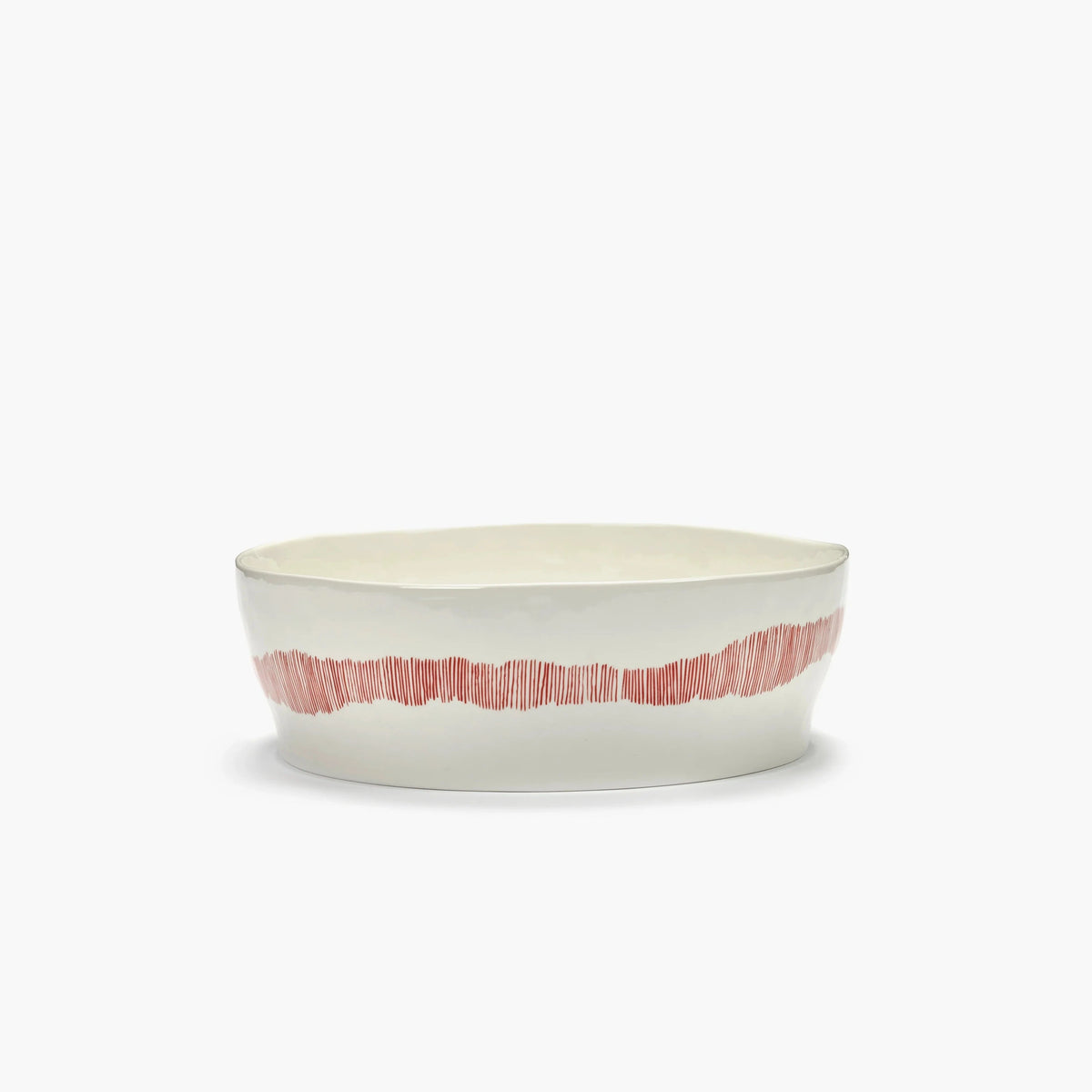 Salad Bowl: White/Red