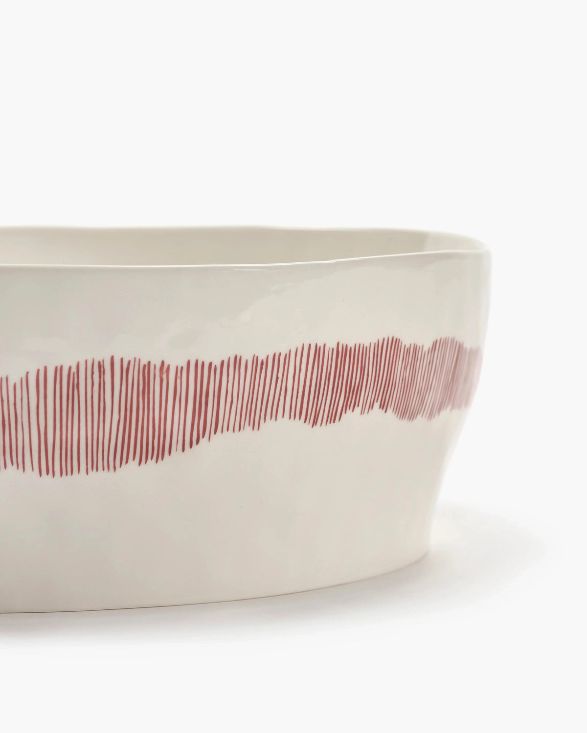 Salad Bowl: White/Red