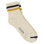 Socks Ecru/Yellow/Blue Ankle