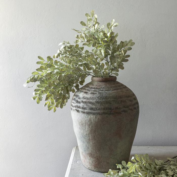 Floral Eucalyptus Cream Stem