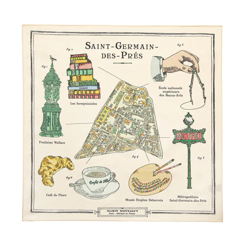 Silk Scarf: Saint Germain