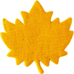 Placemat Felt - Gold Maple Leaf