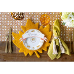 Placemat Felt - Gold Maple Leaf