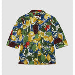 Shirt Sketched Fruit Print US 6