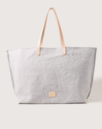 Bag Hana Canvas Boat Bag - Stone Vachetta
