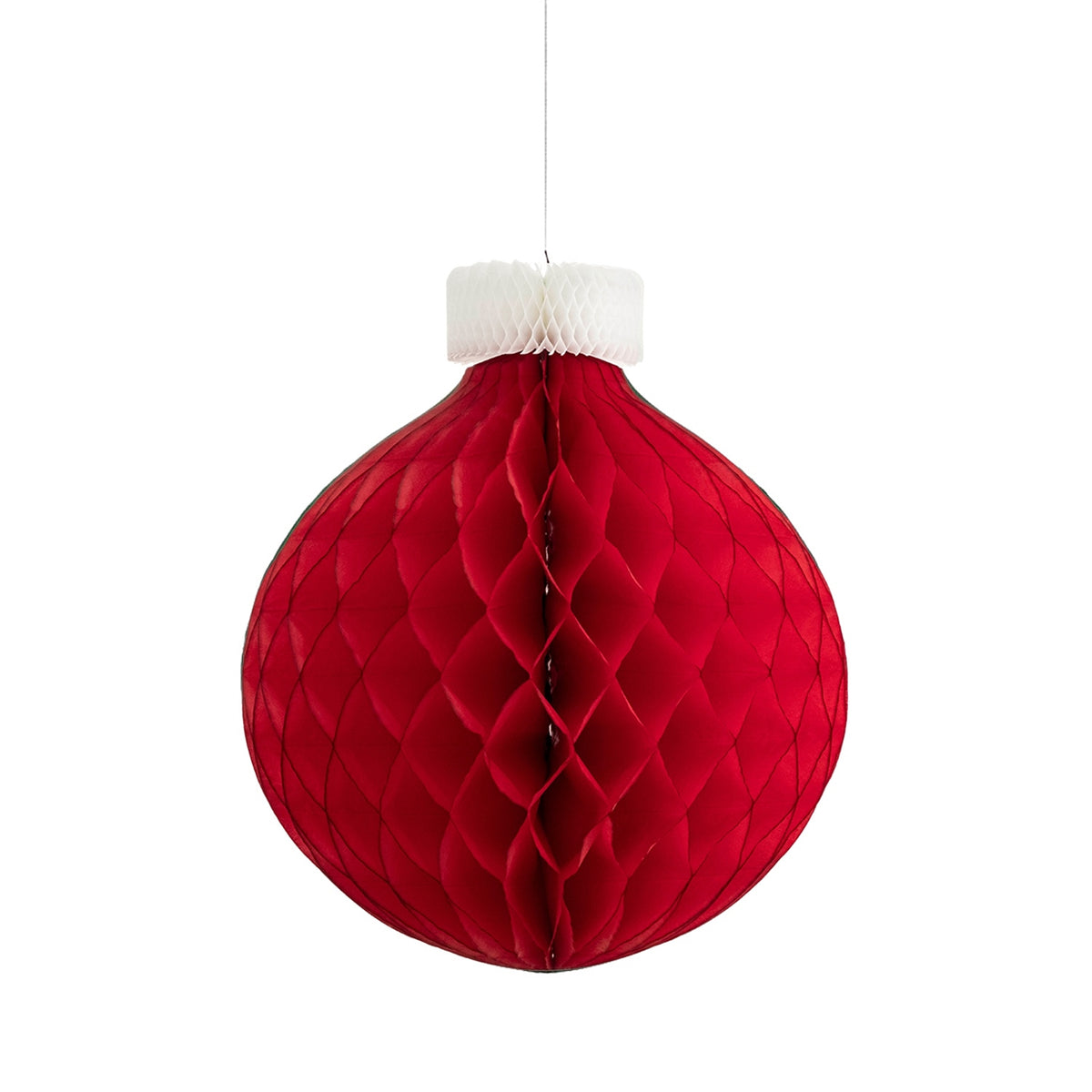 Classic Red Ornament: Medium