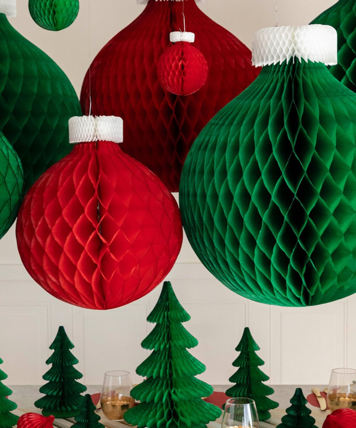 Classic Red Ornament: Medium