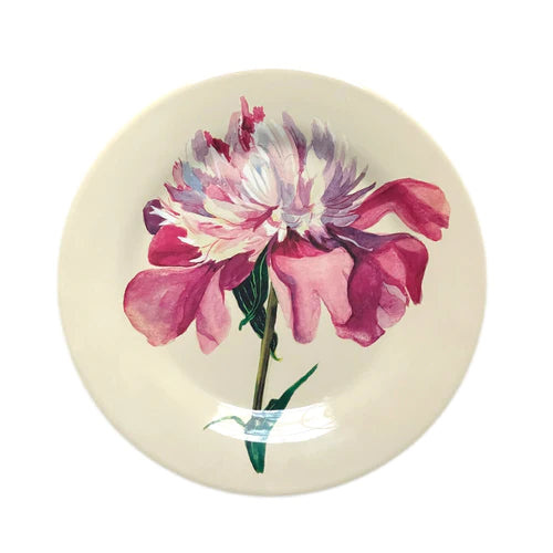 Melamine Salad Plate - Peony - 8.5"