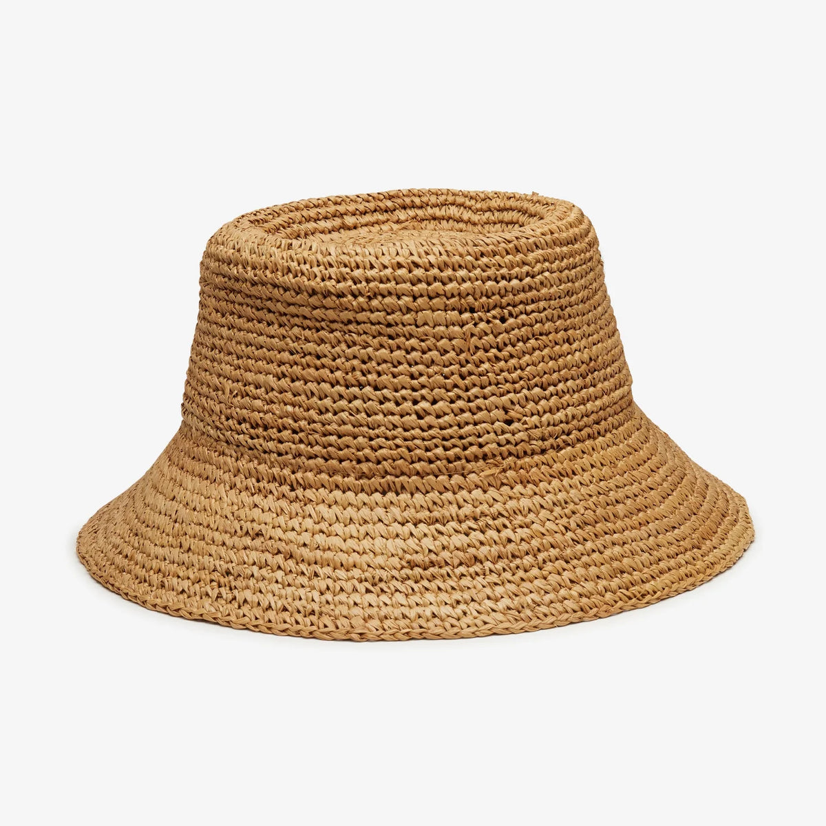Bucket Hat Raffia Tali