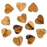 Olivewood Tiny Heart Tokens