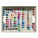Mixed Tones Melamine Tray