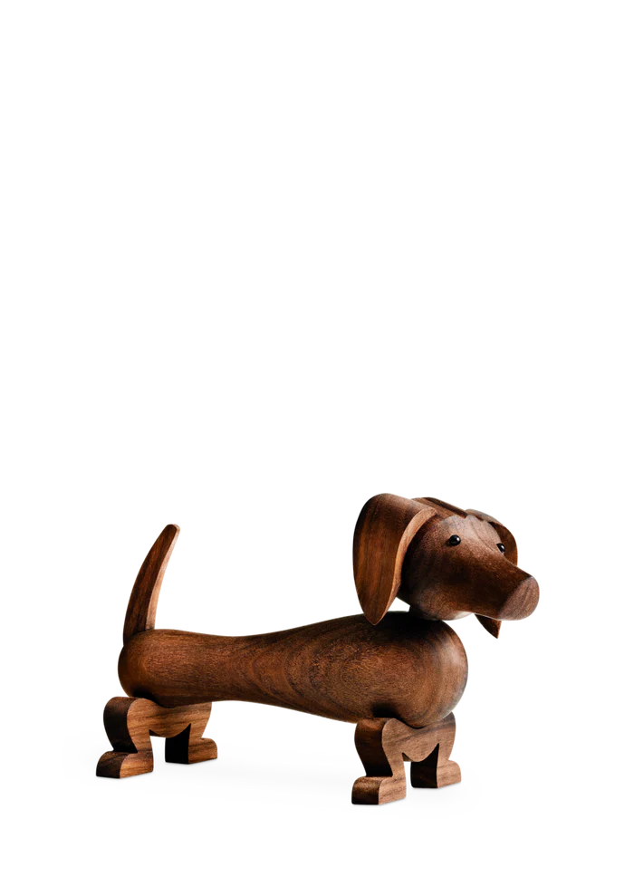 Wooden Dog - Walnut